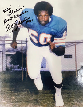 Al Jenkins Autographed 8X10 Football Photo