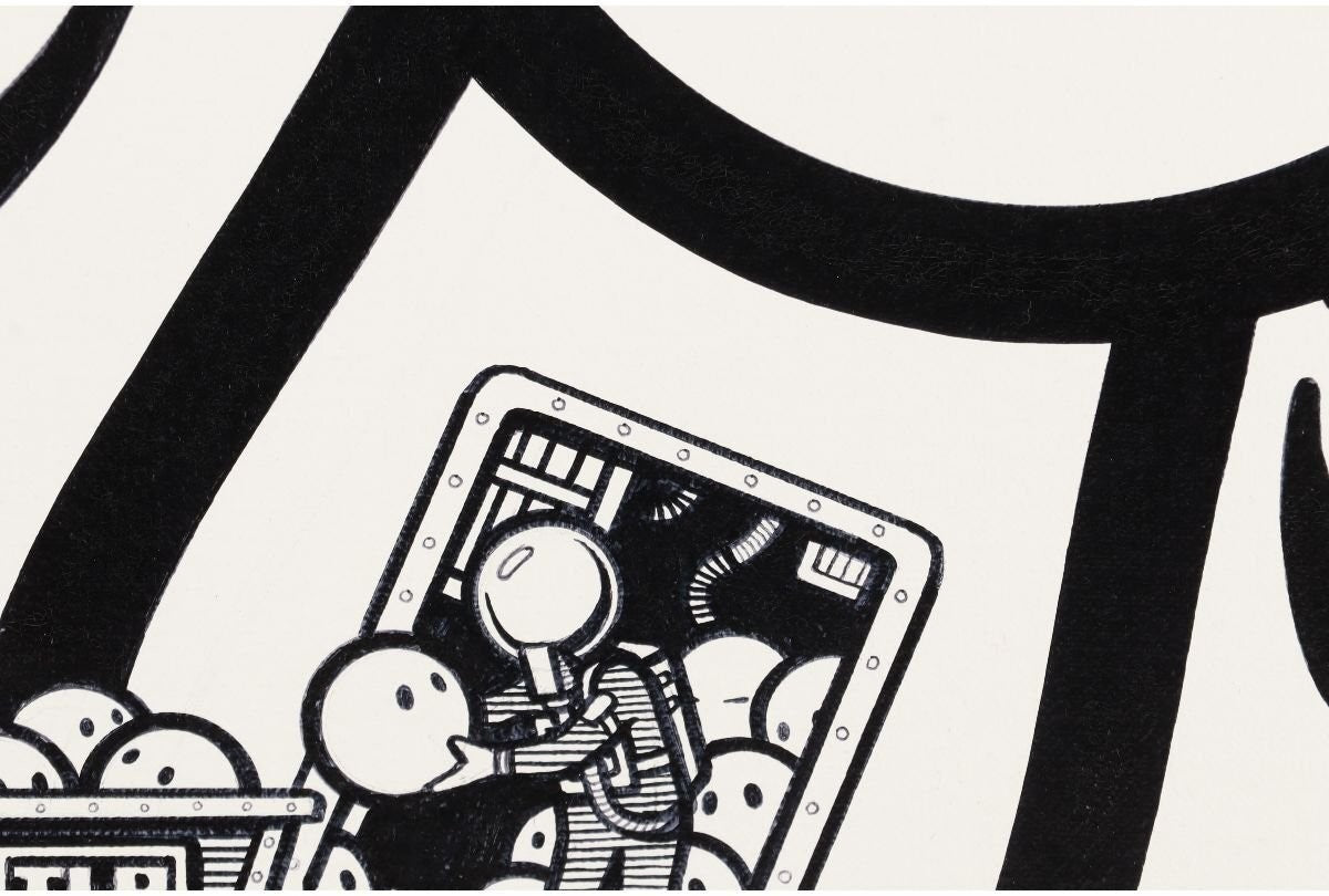 The London Police Tlp Here We Grow 2019 Signed Original Acrylic On Canvas 50Cm