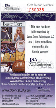 Vince Dimaggio Autographed 8X10 Photo (Jsa)