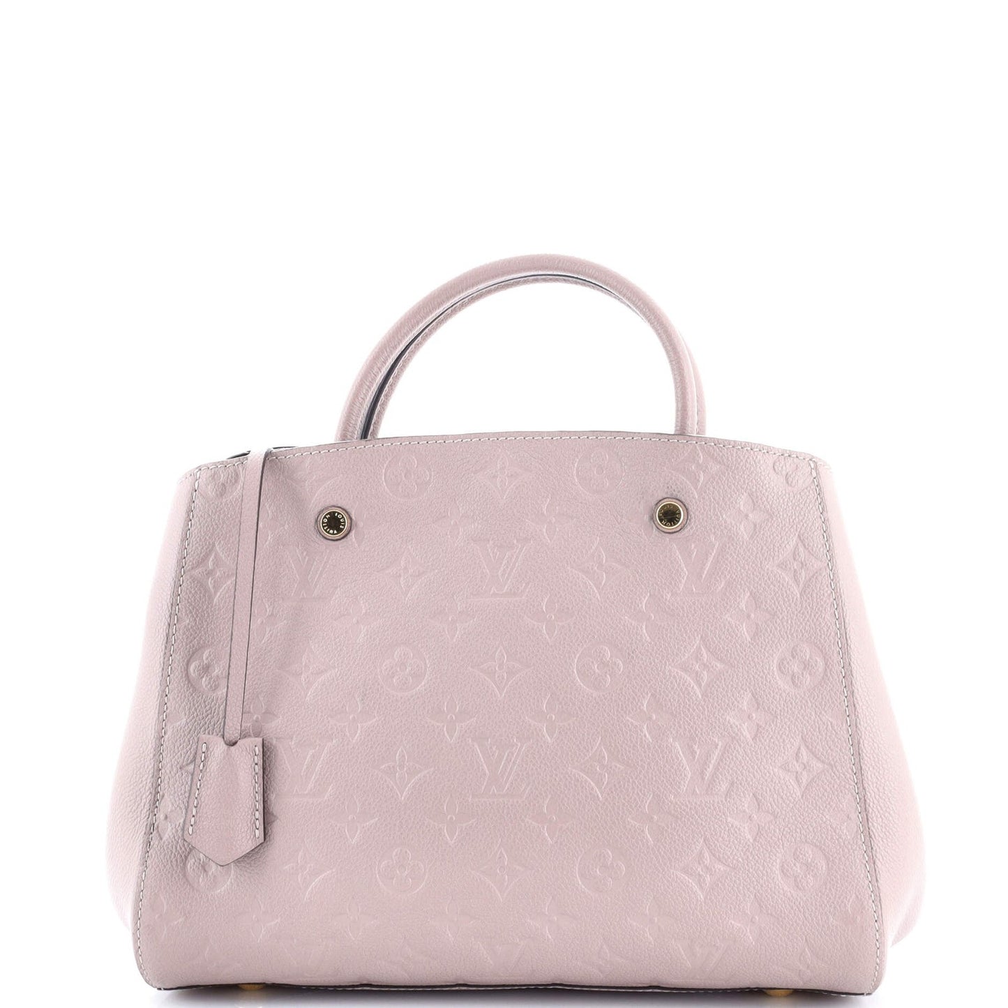 Louis Vuitton Montaigne Handbag Monogram Empreinte Leather Mm