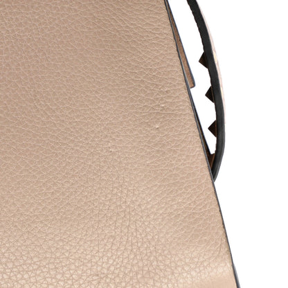 Valentino Garavani Rockstud Flip Lock Double Flap Crossbody Bag Leather Small