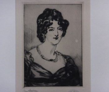 Clment Serveau Signed Drypoint 