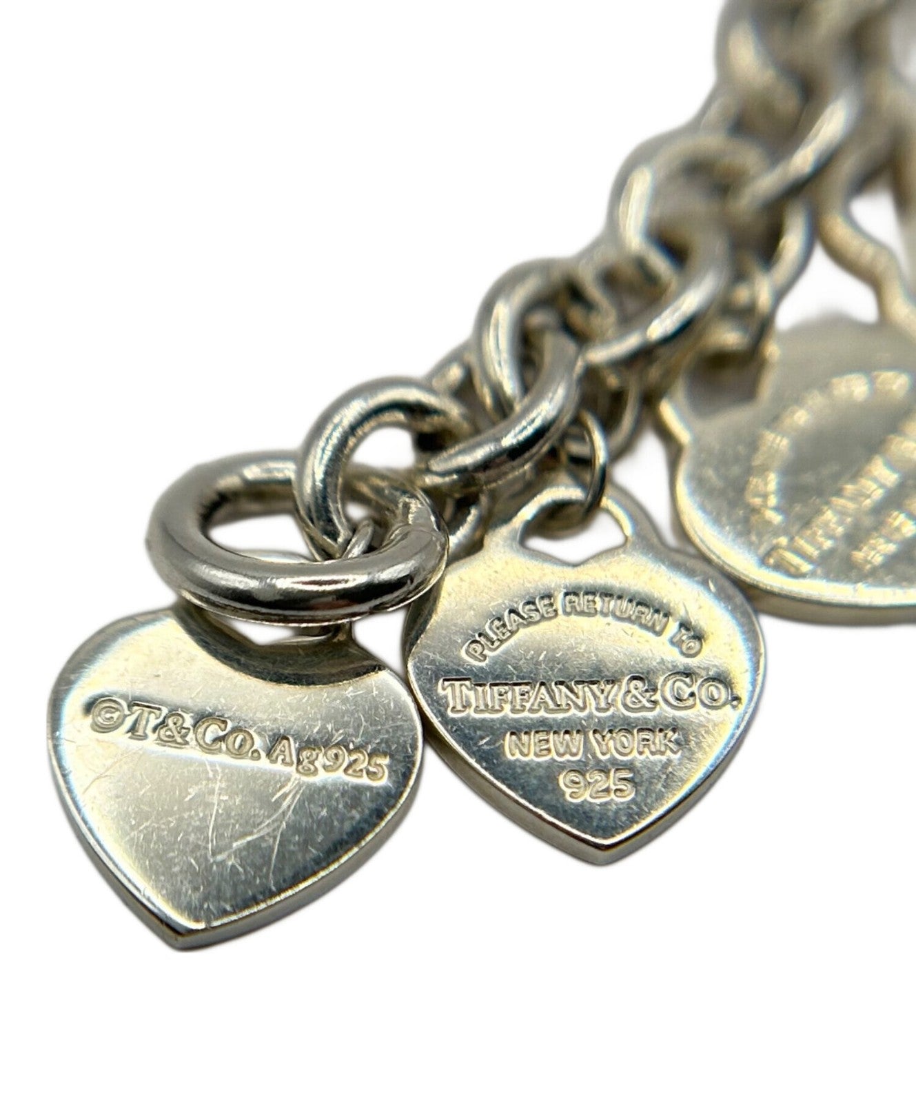 Tiffany & Co. Multi-Heart Tag Bracelet