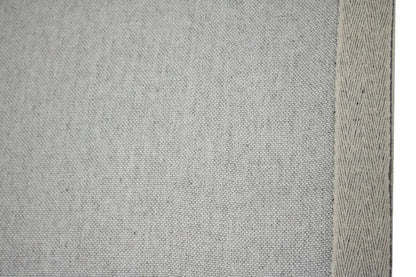 Hand-Knotted Tan Geometric Wool Area Rug Modern