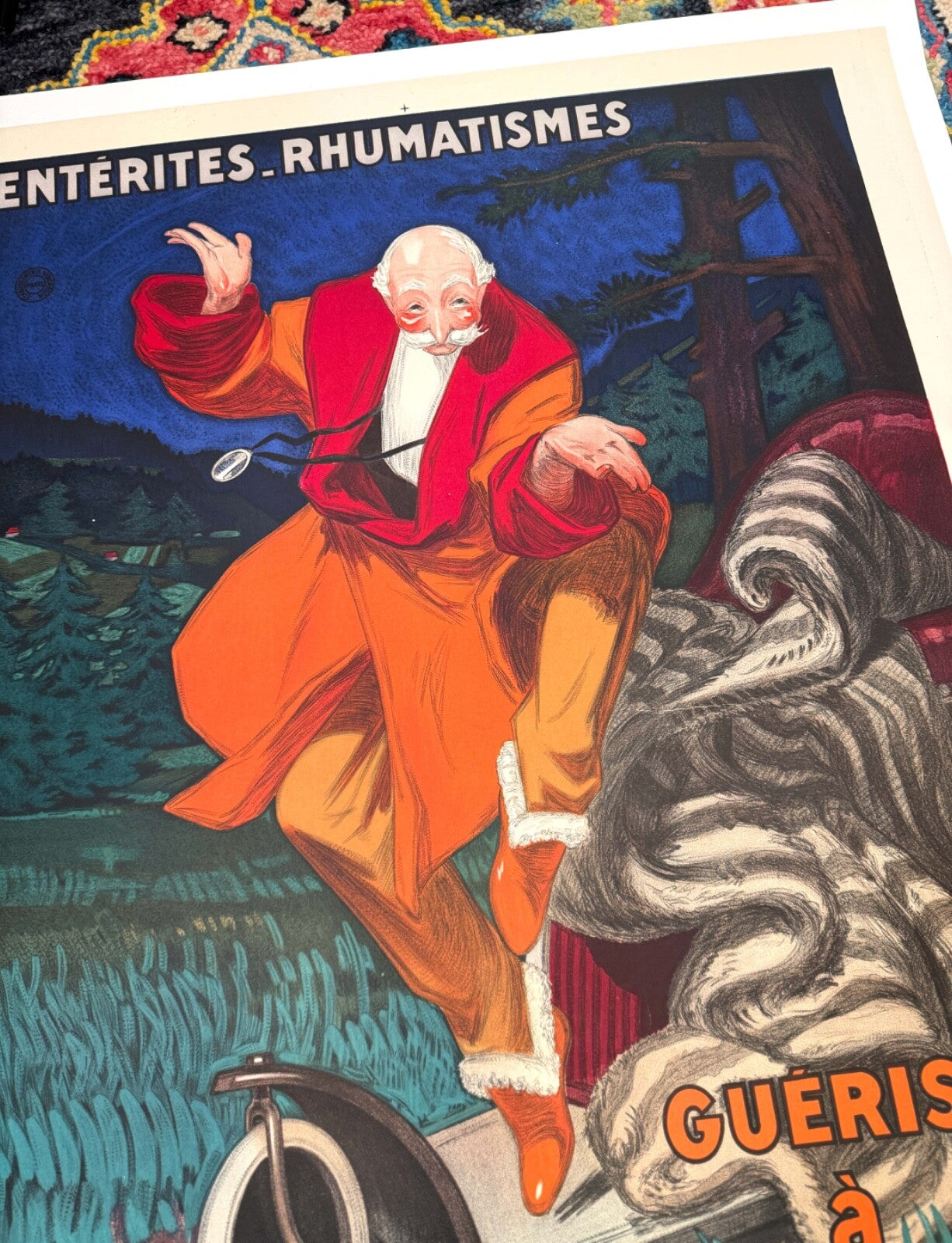 Jean D'Ylen Plombieres Les Bains Authentic  1931 Original French Travel Poster