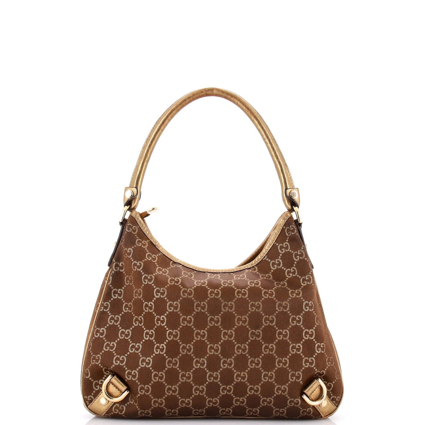 Medium Gucci Abbey D-Ring Hobo GG Canvas with Leather