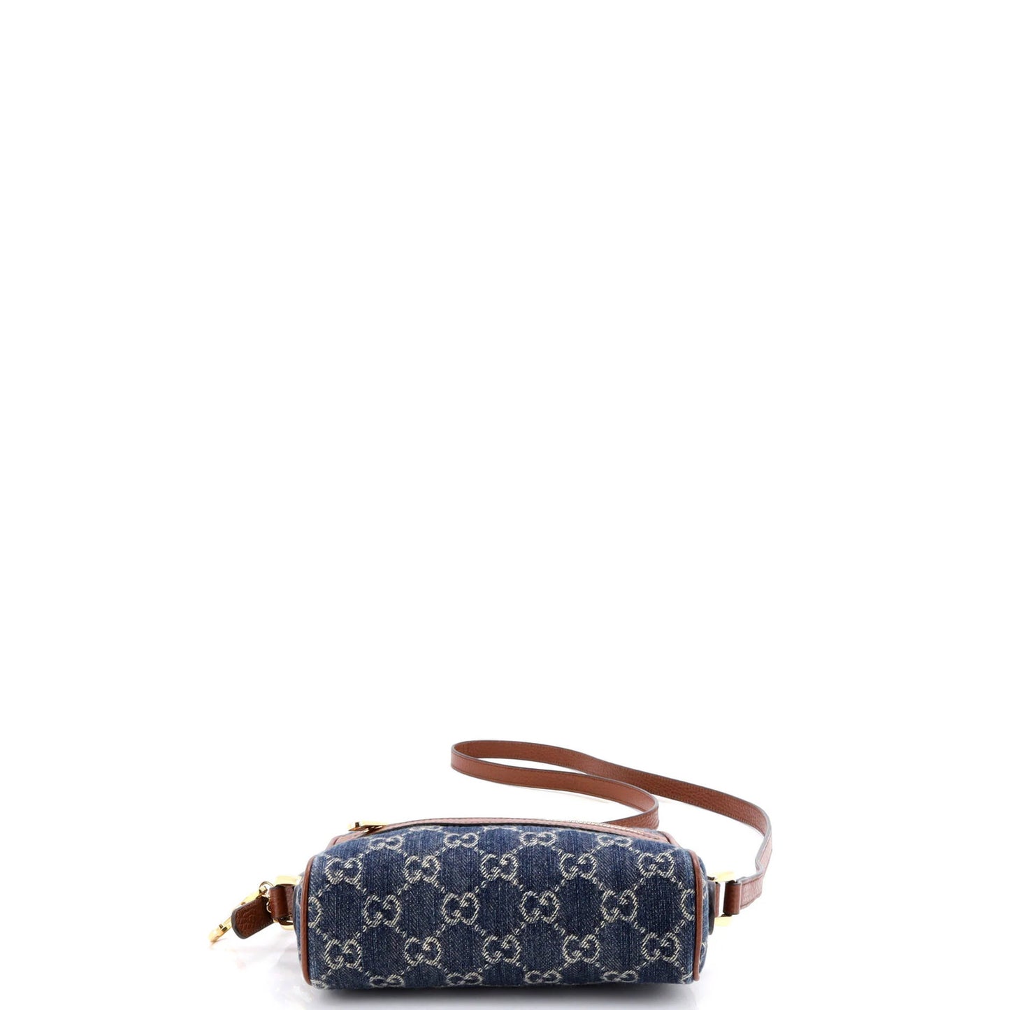 Gucci Ophidia Shoulder Bag Gg Denim Mini