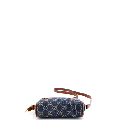 Gucci Ophidia Shoulder Bag Gg Denim Mini