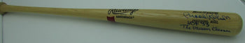 Brooks Robinson Orioles Signed Bat Insc 