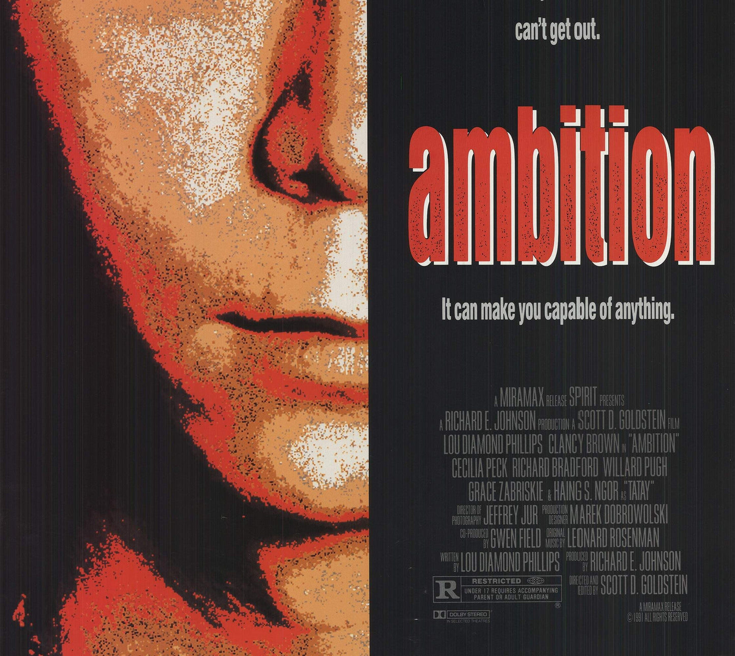 Artist Unknown Ambition " Offset Lithograph