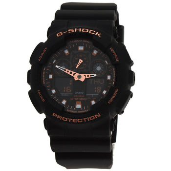 Resin CASIO G shock Watches GA-100GBX Stainless Steel/