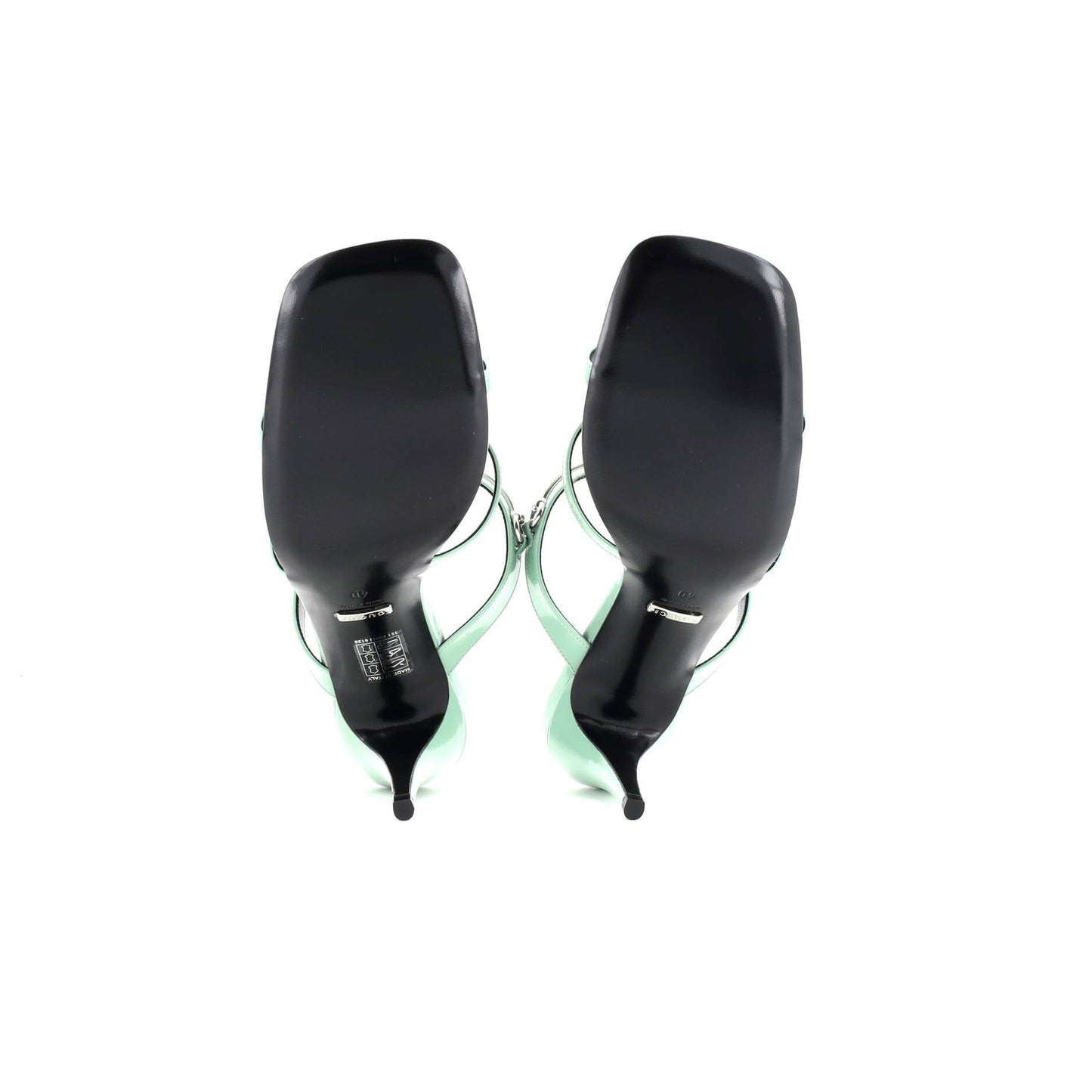 Gucci Women'S Horsebit Cage Heeled Sandals Leather