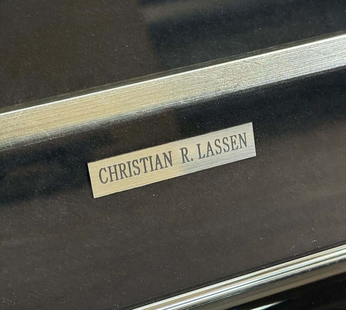 Christian Riese Lassen Order Works Signed Dolphin