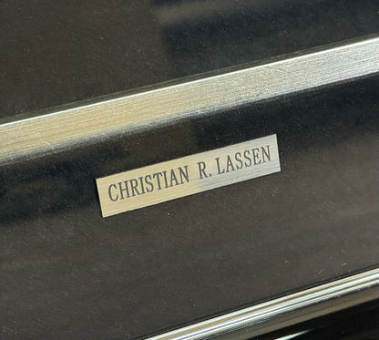 Christian Riese Lassen Order Works Signed Dolphin