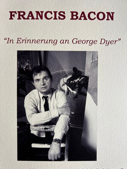 Francis Bacon Lithograph Coa Signed In Pen Numbered In Pencil Rare