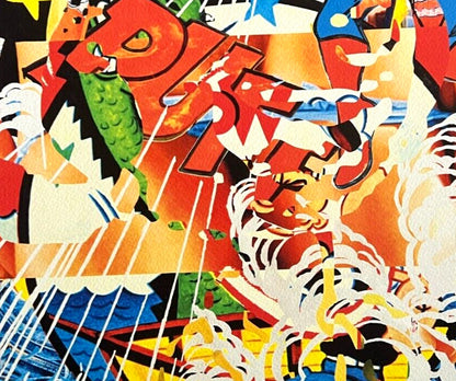 Jeff Koons Lithograph Mori Museum Coa Numbered Limited 200