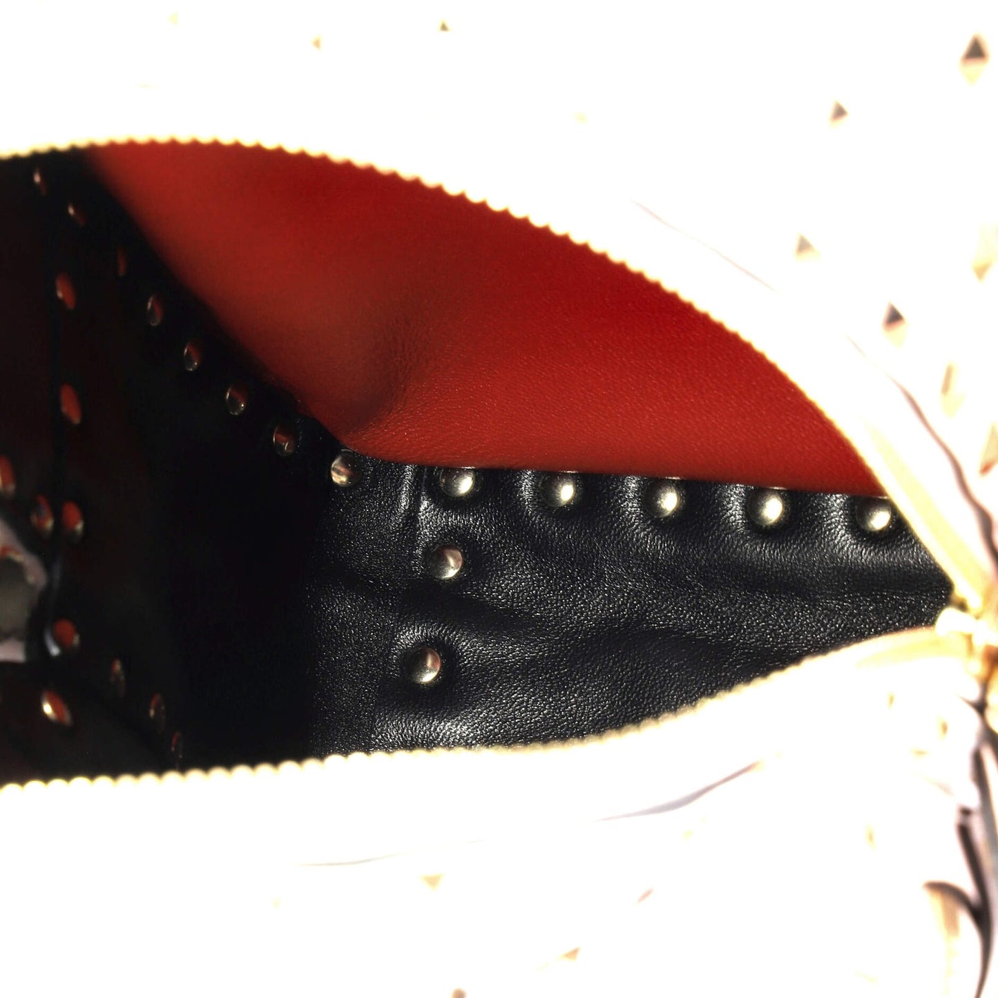 Valentino Garavani Vltn Rockstud Spike Backpack Quilted Printed Leather Mini