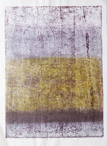 Vintage Hideo Hagiwara Soil No.20 Barren Land Woodblock Signed ED 12/ 30 Japanese