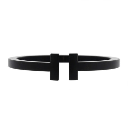 Tiffany & Co. T Square Bracelet Black Coated Steel