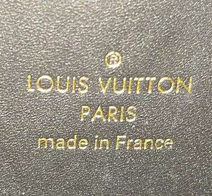 Louis Vuitton Utility Crossbody Bag Calfskin With Embossed Monogram Detail