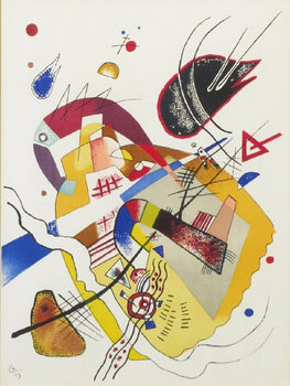 Wassily Kandinsky - Composition Ii 1957 Original Lithograph On Paper Framed