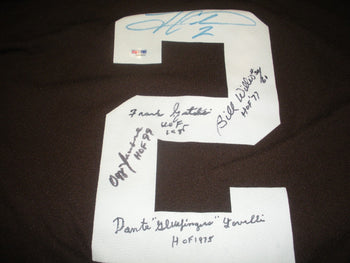 Bill Willis,Frank Gatski,Lavelli Psa/Dna/Coa
