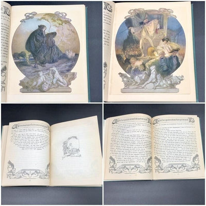 Franz Von Bayros - "Mozart'S Carnival" Opera Rare Limited Book Lithograph 1922
