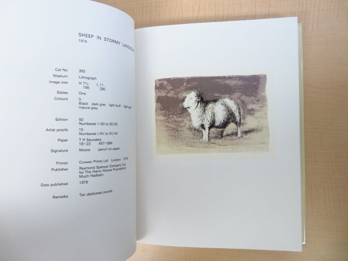 Henry Moore: Catalogue Of Graphic Work (3-Volume Set) 1973-1980
