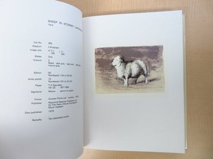 Henry Moore: Catalogue Of Graphic Work (3-Volume Set) 1973-1980