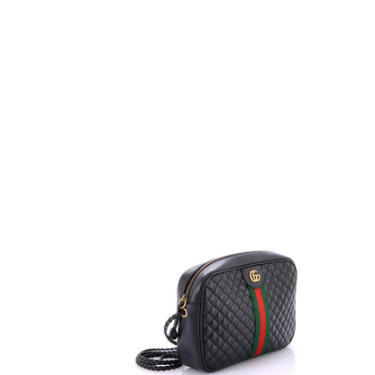 Gucci Trapuntata Camera Bag Quilted Leather Small