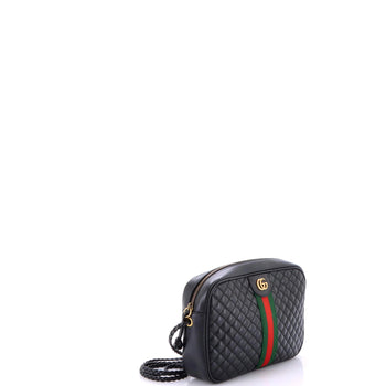 Gucci Trapuntata Camera Bag Quilted Leather Small