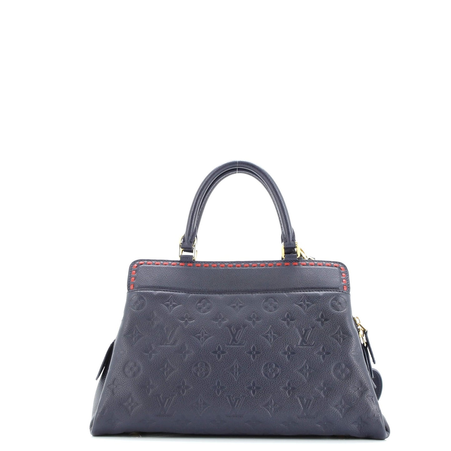 Louis Vuitton Vosges Handbag Whipstitch Monogram Empreinte Leather Mm