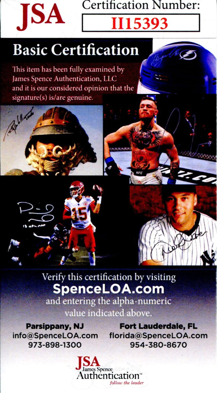 Bob Kurkland Autographed Hand Filled Out Survey Page (Jsa)