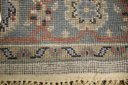 Handmade Indo-Viss Oriental Rug Cream Tribal