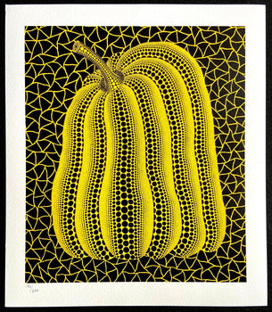 Yayoi Kusama Lithograph Mori Art Museum Coa Rare