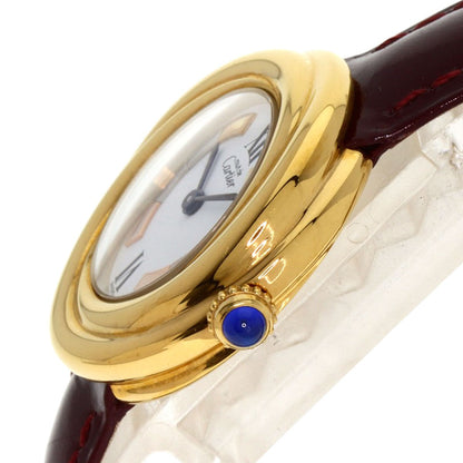 Cartier Must Trinity ? Watches W1010644 Gold Plated/Leather Ladies