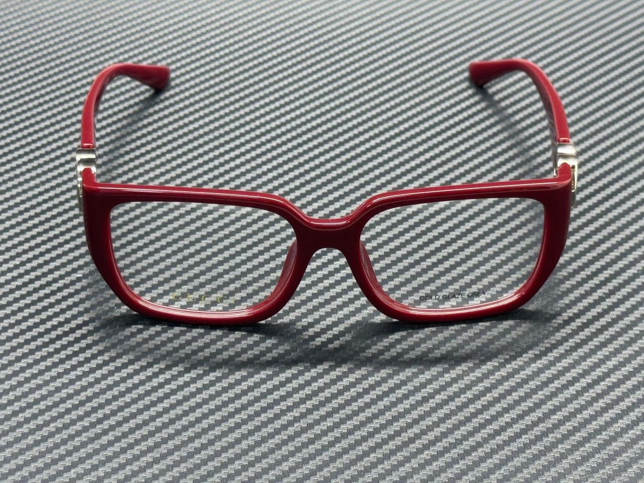 GUCCI GG1694OA 003 Burgundy Women's 55 mm Eyeglasses
