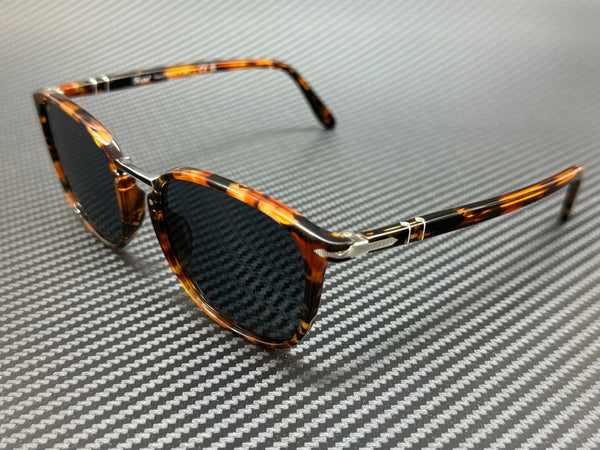 PERSOL PO3186S 1081R5 Dark Brown Square Men's 53 mm Sunglasses