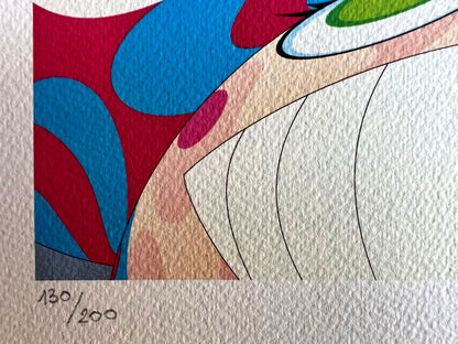 Takashi Murakami Lithograph Mori Art Museum Coa Numbered Limited