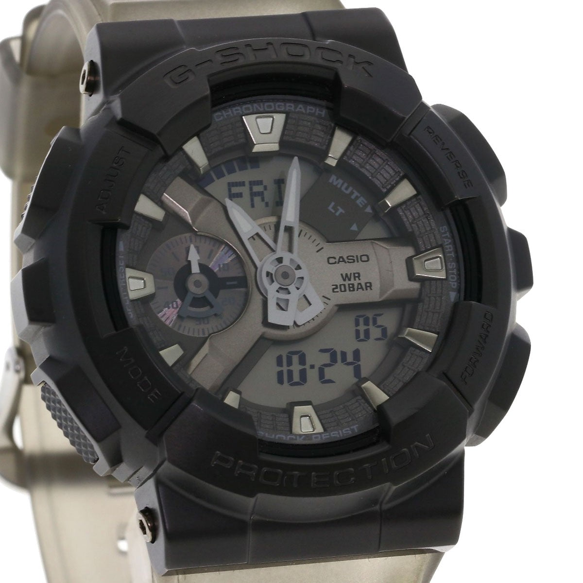 Casio G-Shock Metal Covered Midnight Fog Midnight Fog Watches Gm-110Mf