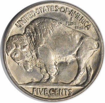 1938 D Buffalo Nickel OMM 2 FS-512 Choice BU
