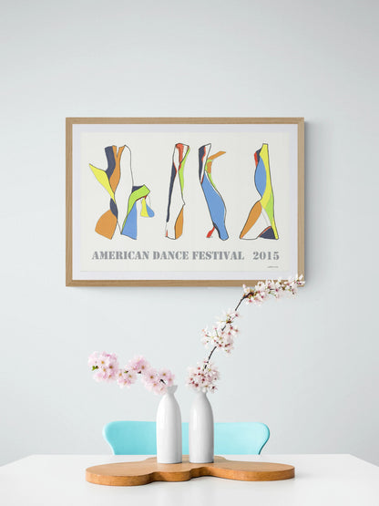 Jon Nathanson American Dance Festival Signed "