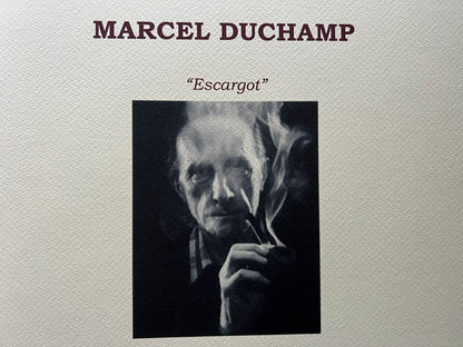 Marcel Duchamp Lithograph Coa Signed In Pen Numbered In Pencil Crayon 275 Es