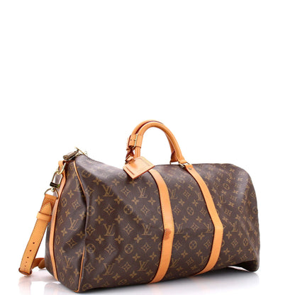 Louis Vuitton Keepall Bandouliere Bag Monogram Canvas 50