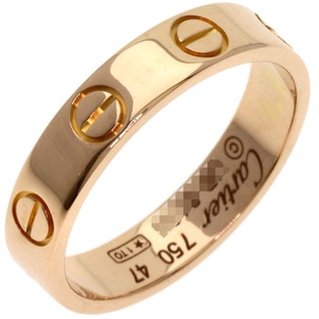 Cartier   Ring Mini Love Ring # 47 K18 Pink Gold
