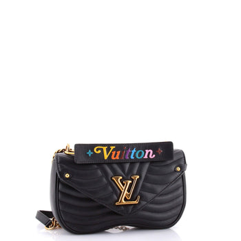Louis Vuitton New Wave Chain Bag Quilted Leather Mm