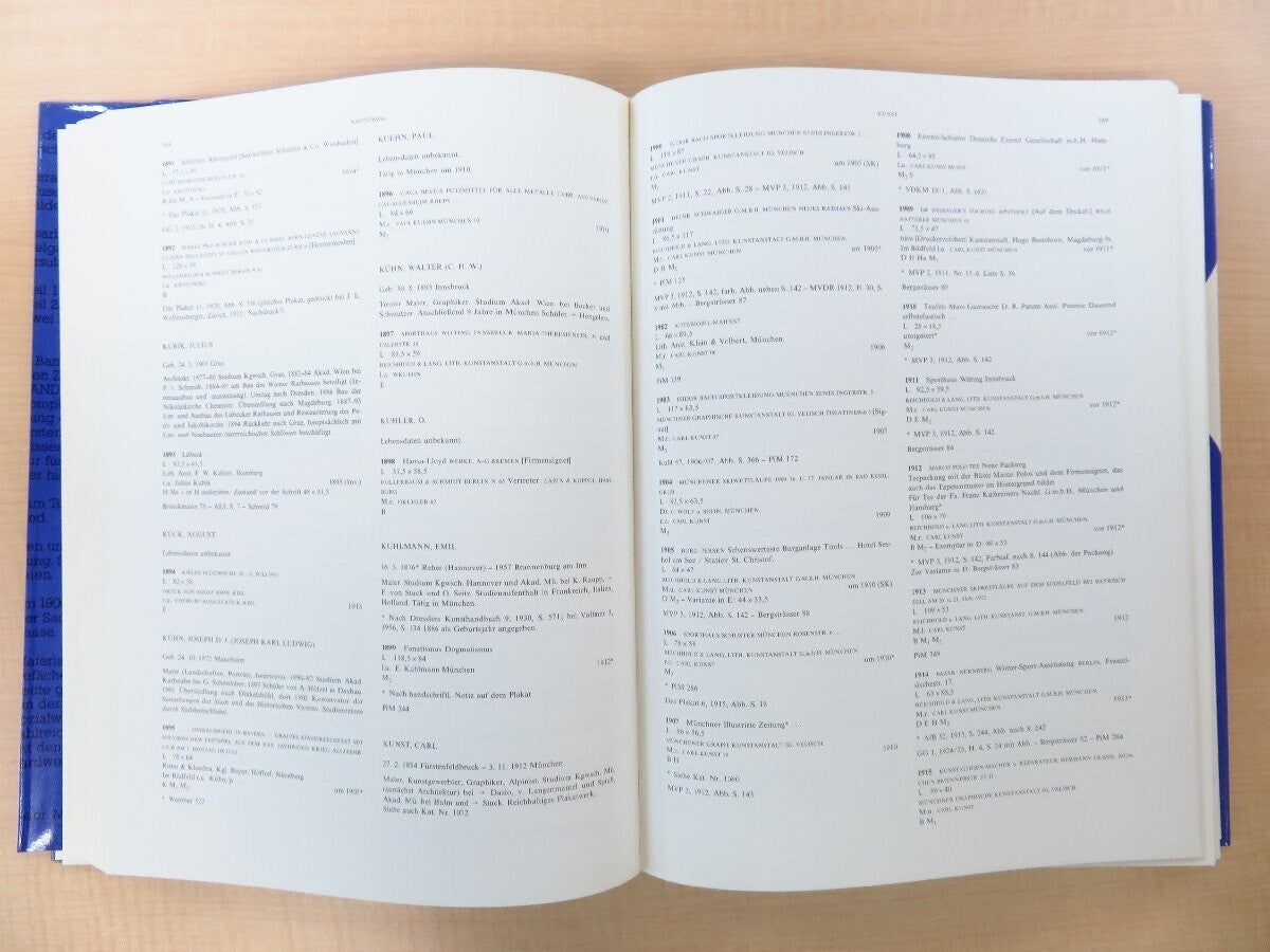 Vol Das fruehe Plakat in Europa und den USA Bestandskatalog III Deutschland 2