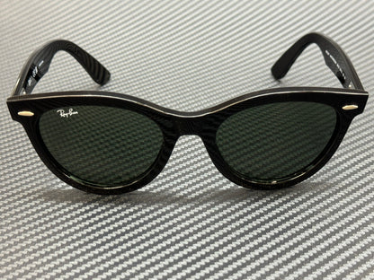 RAY BAN RB2241 901 31 Black Green Unisex 54 mm