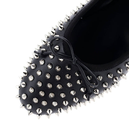 Christian Louboutin Women'S Sweetie Jane Spikes Flats Leather