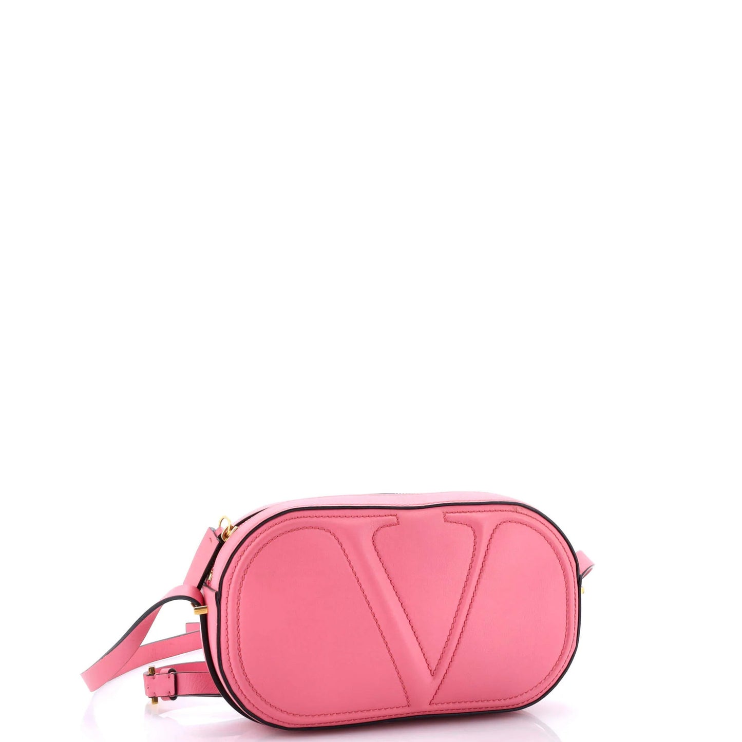 Valentino Garavani Vlogo Walk Crossbody Bag Leather